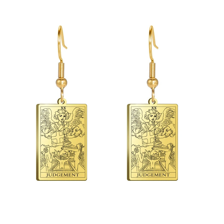 Tarot Card Earrings