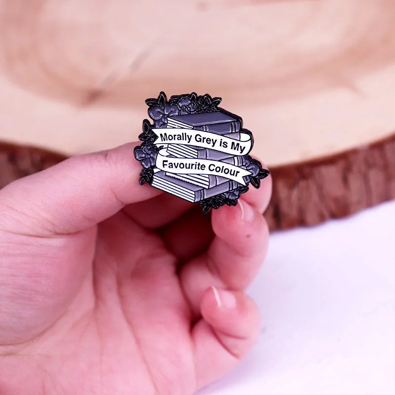 Booktok Pin Morally Grey