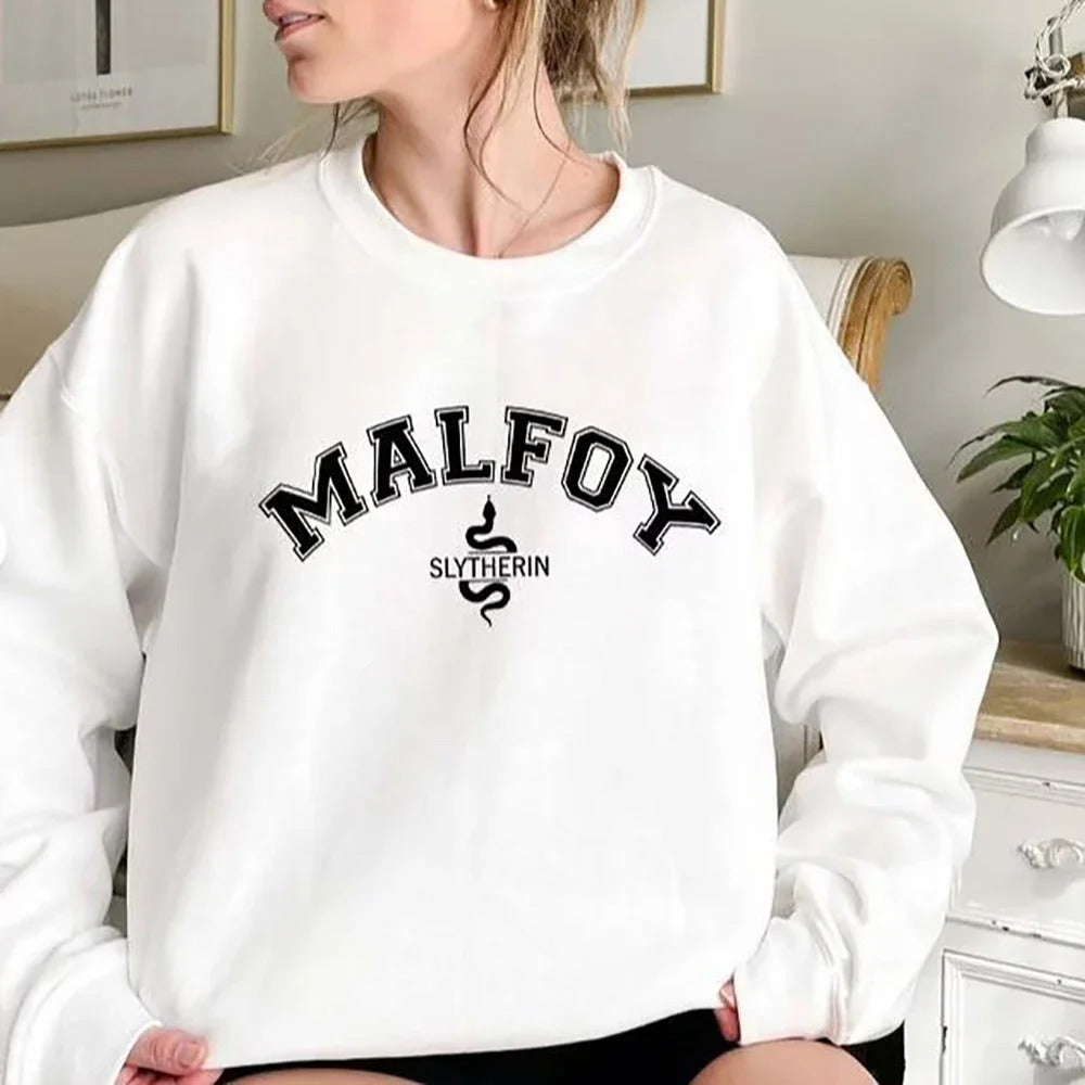 Malfoy Sweatshirt | Slytherin Merch