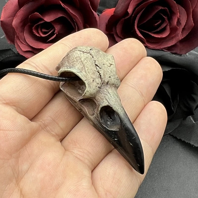 Schedel Raaf Replica Ketting Halloween