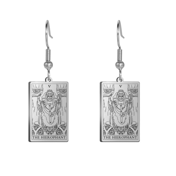 Tarot Card Earrings