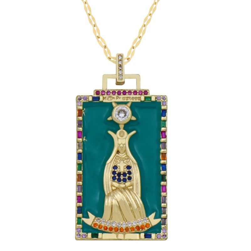 Tarot Card Necklace