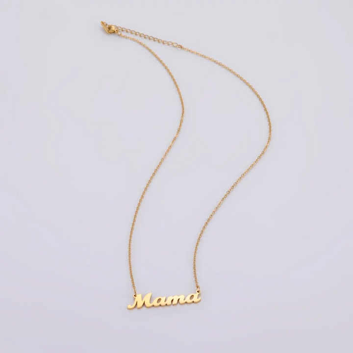 Mama Ketting | 14k Verguld Goud