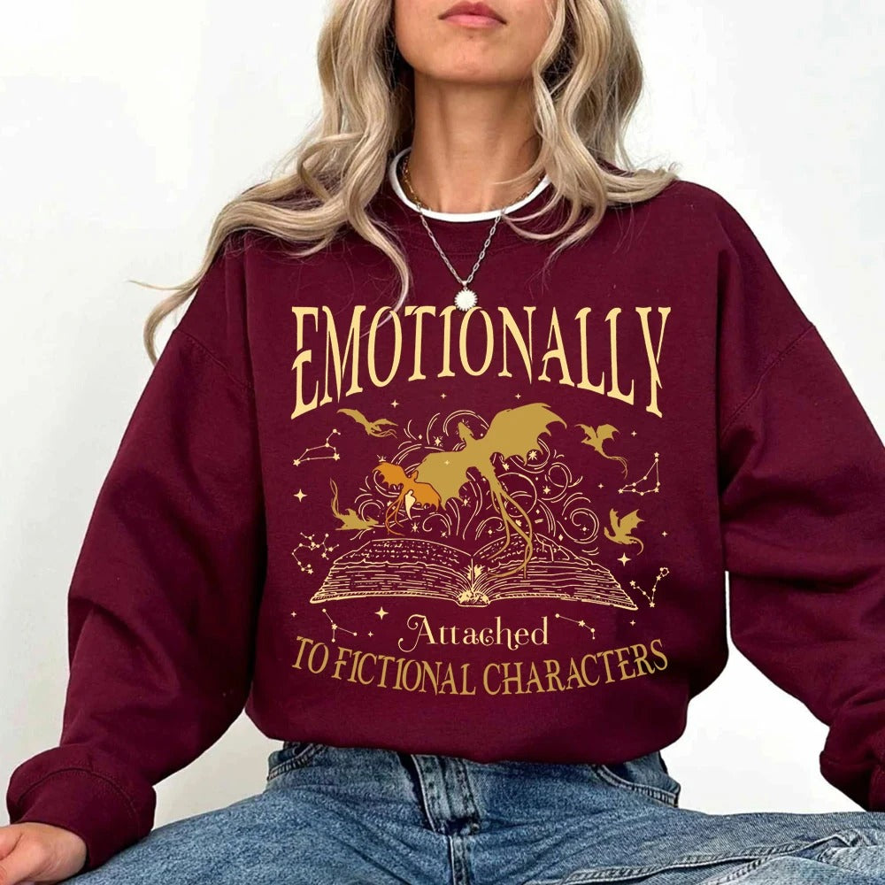 Booklover Sweatshirt Fourth Wing