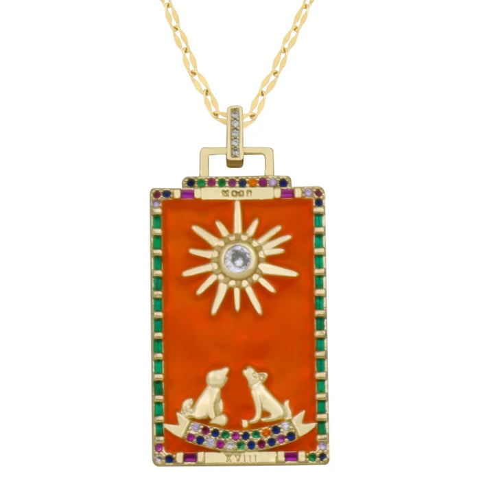 Tarot Card Necklace