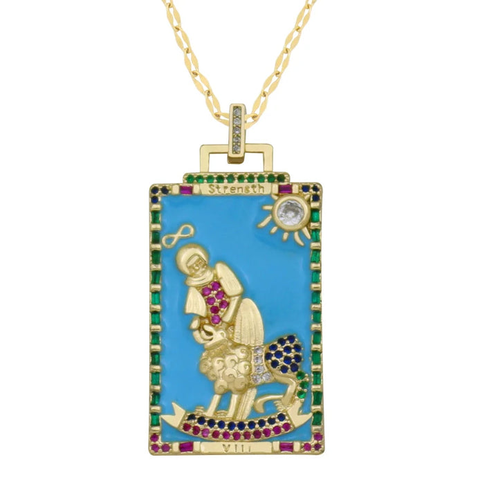 Tarot Card Necklace