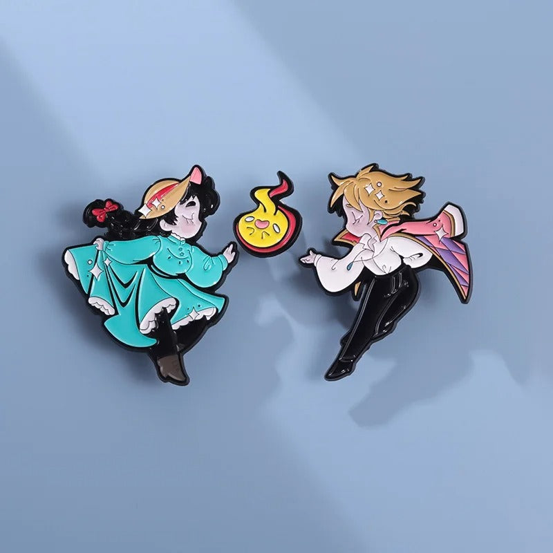 Howl's Moving Castle Pins