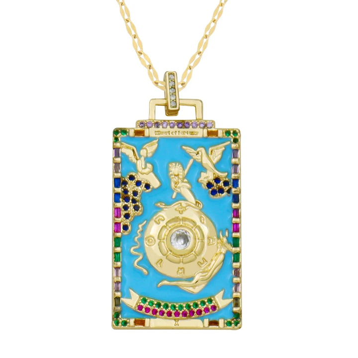 Tarot Card Necklace