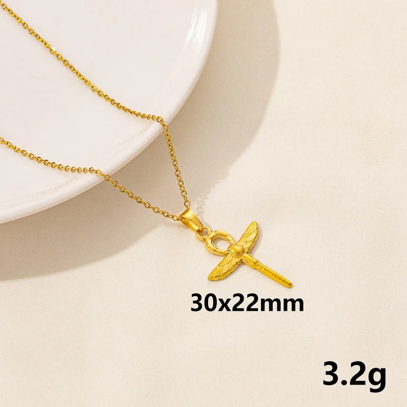 Minimalistic Necklace 14k Plated Gift For Him