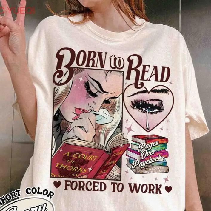 Born To Read Shirt ACOTAR MERCH