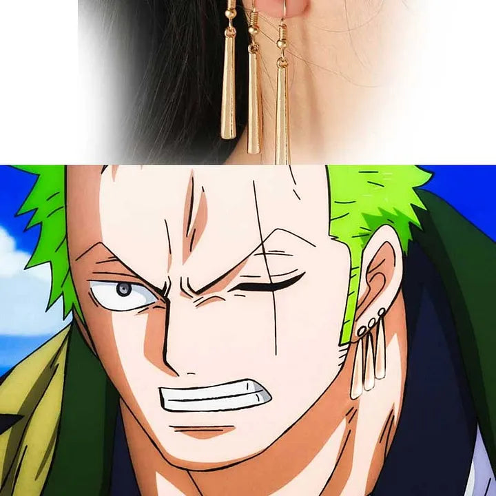 Zoro's Earrings One Piece (3 voor de prijs van 1)