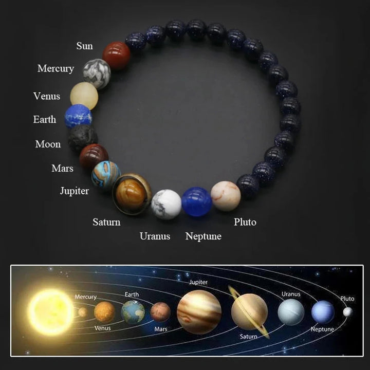 Cosmic Power | Natuursteen Kralenarmband