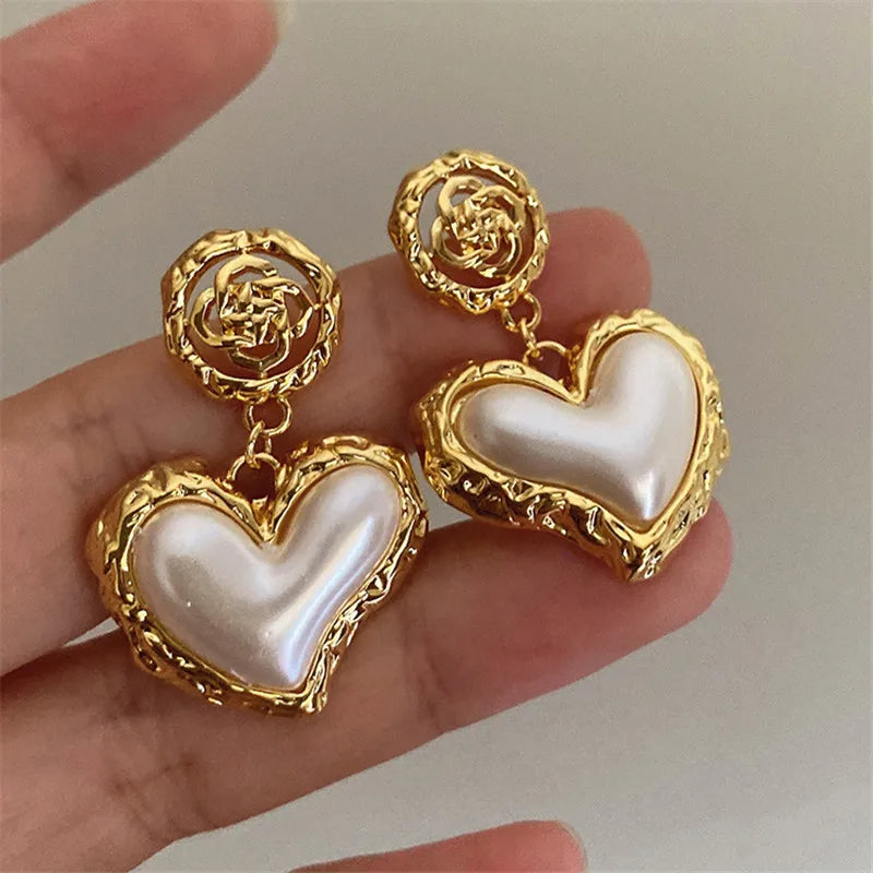 Bold Heart Earrings