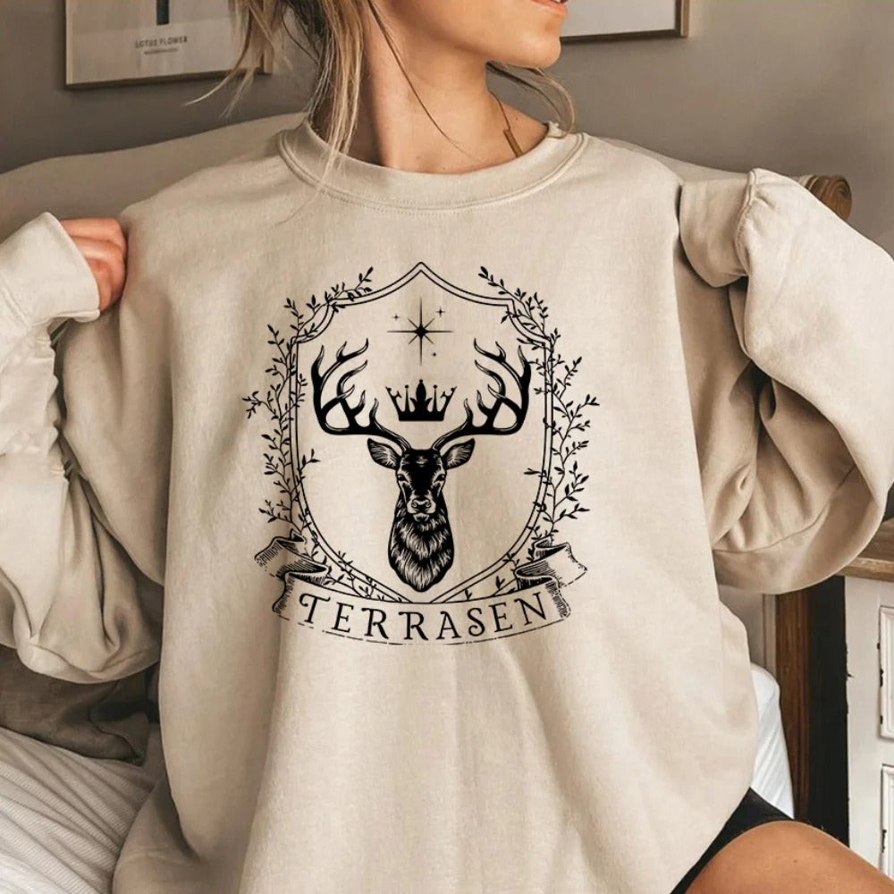 Terrasen Sweatshirt | Throne of Glass Merch