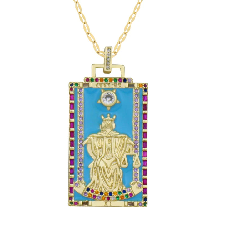 Tarot Card Necklace