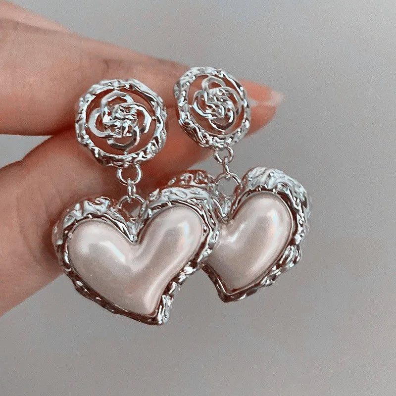 Bold Heart Earrings