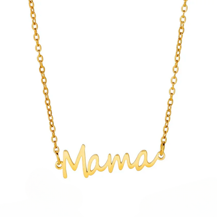Mama Ketting | 14K Verguld Goud