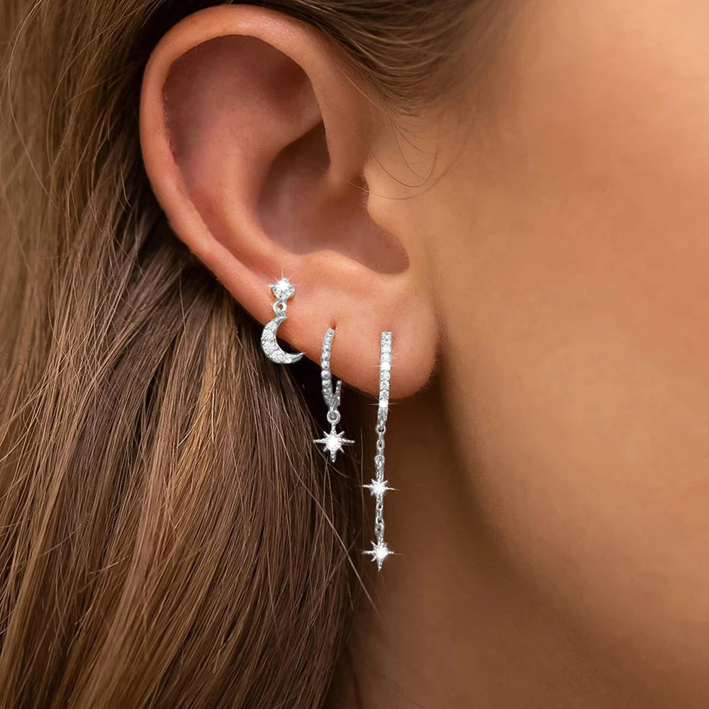 Sterrenlicht Oorbellen | 14k Plated Gold