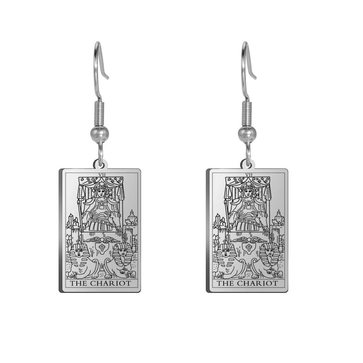 Tarot Card Earrings