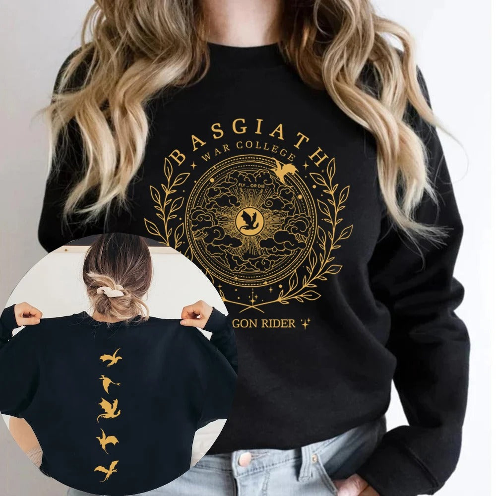 Basgiath War College Sweatshirt | Fourth Wing Merch