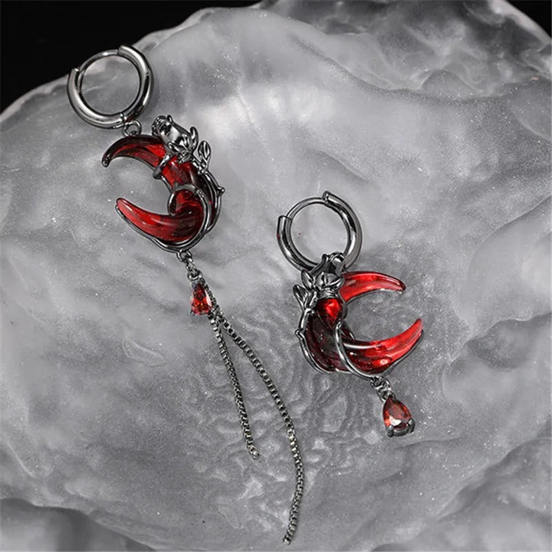 Blood Moon | Astrology Earrings