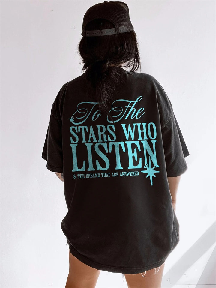 To The Stars Who Listen Shirt | ACOTAR Merch