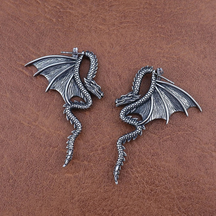 Fourth Wing Dragon Earrings | Fantasy Collection