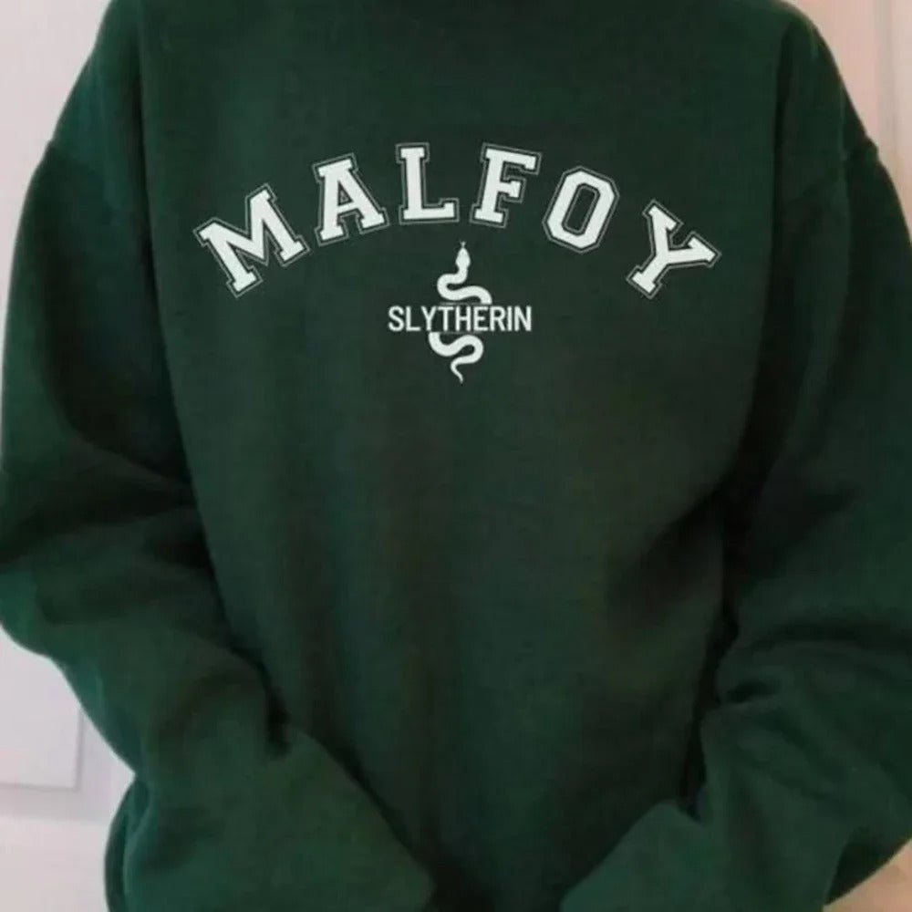 Malfoy Sweatshirt | Slytherin Merch