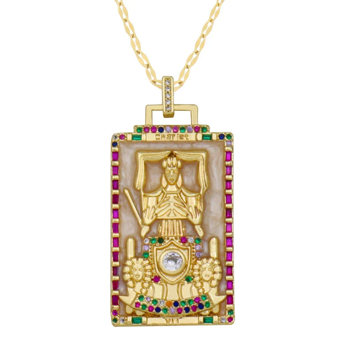 Tarot Card Necklace