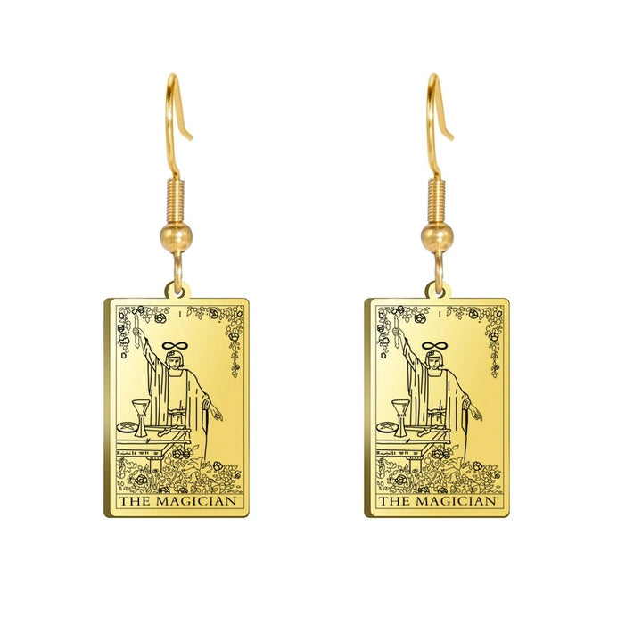 Tarot Card Earrings