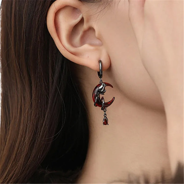 Blood Moon | Astrology Earrings