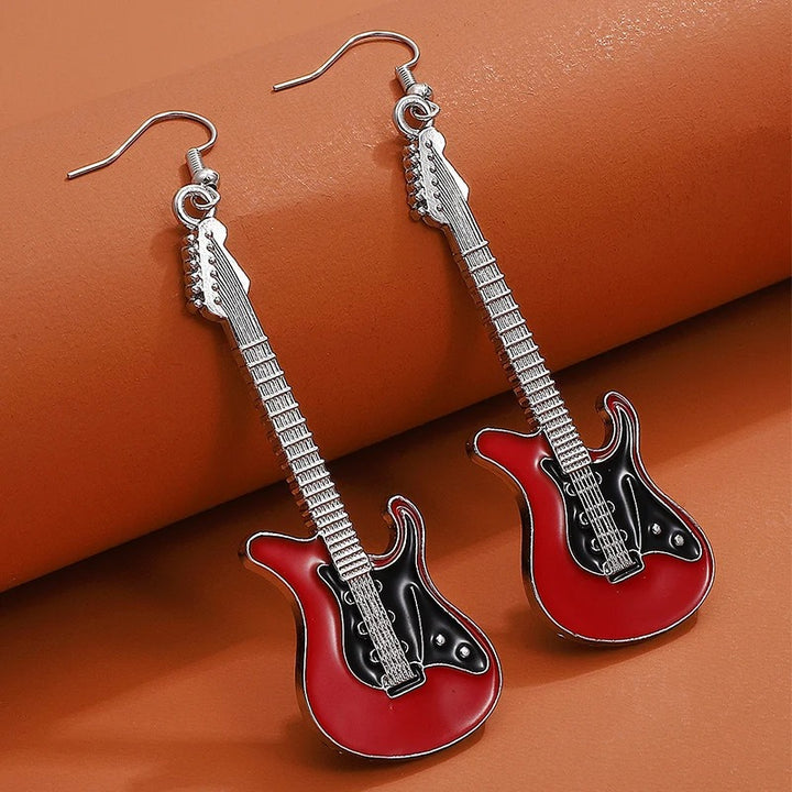 80's Rock Star | Guitar Earrings