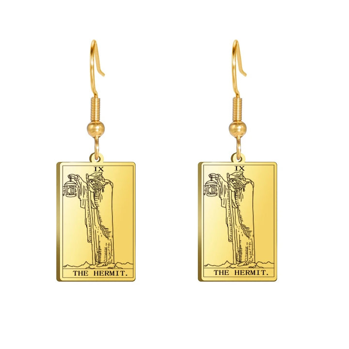 Tarot Card Earrings