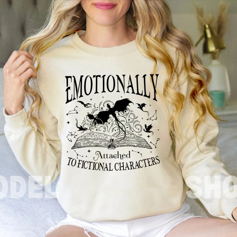 Booklover Sweatshirt Fourth Wing