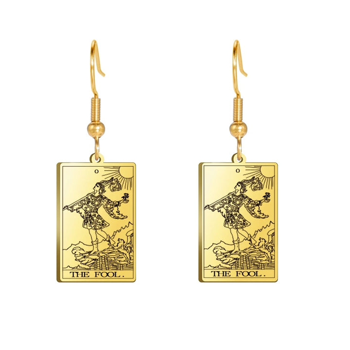 Tarot Card Earrings