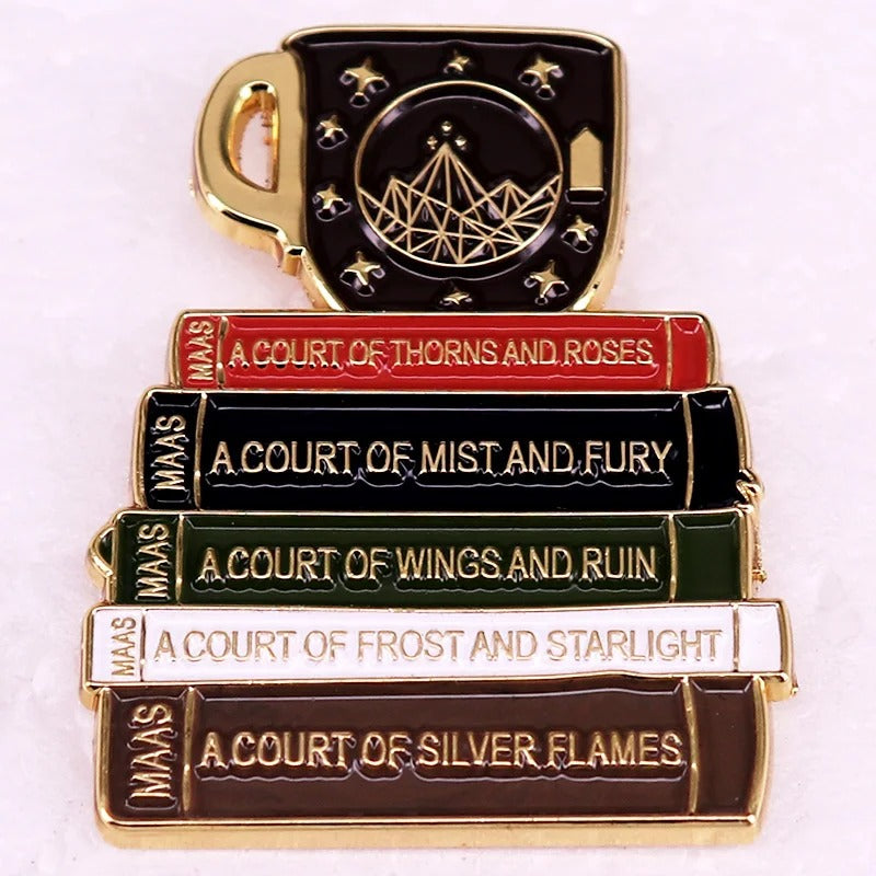 Book Collection Pin ACOTAR