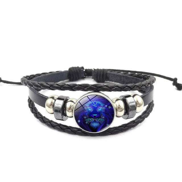 Zodiac Sign Galaxy Armband