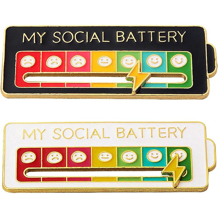 My Social Battery Interactieve Pin