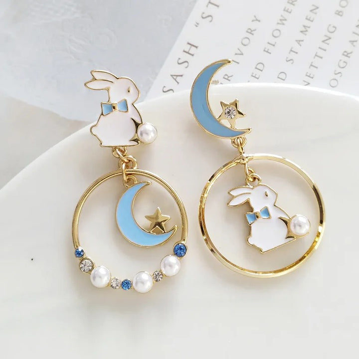 Asymmetrical Cute Pet Earrings Collection