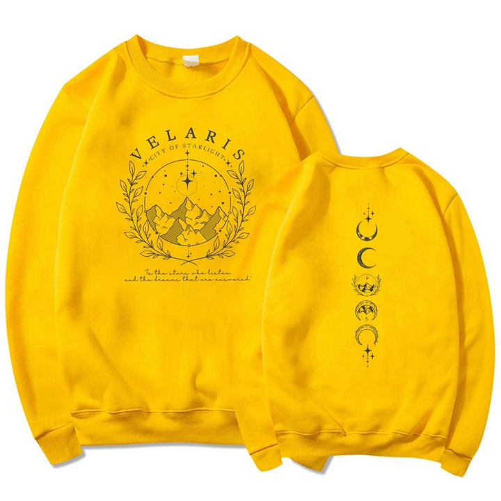 Velaris City Of Starlight Sweatshirt Back Design