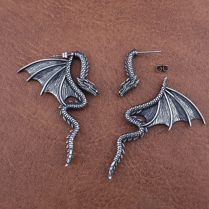 Fourth Wing Dragon Earrings | Fantasy Collection