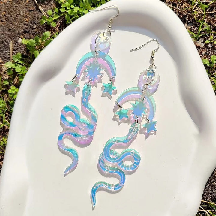 Moon Serpent | Astral Earrings