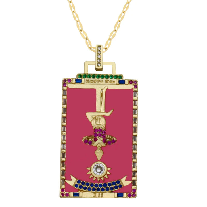 Tarot Card Necklace