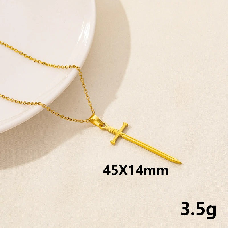 Minimalistic Necklace 14k Plated Gift For Him