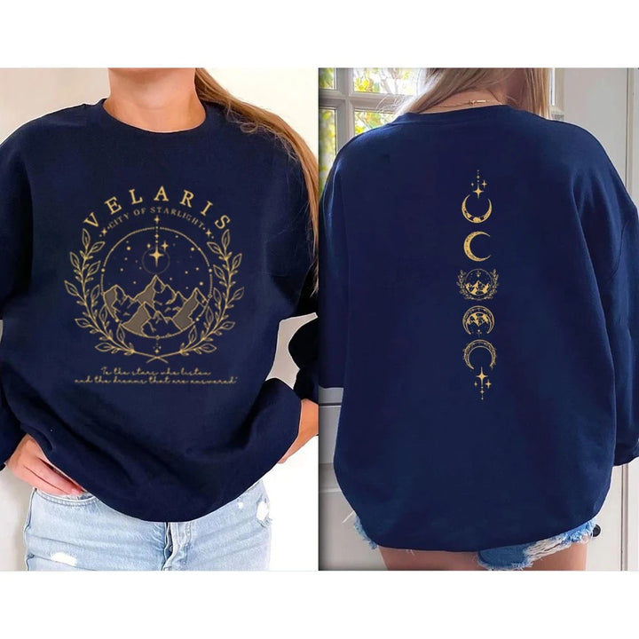 Velaris City Of Starlight Sweatshirt Back Design