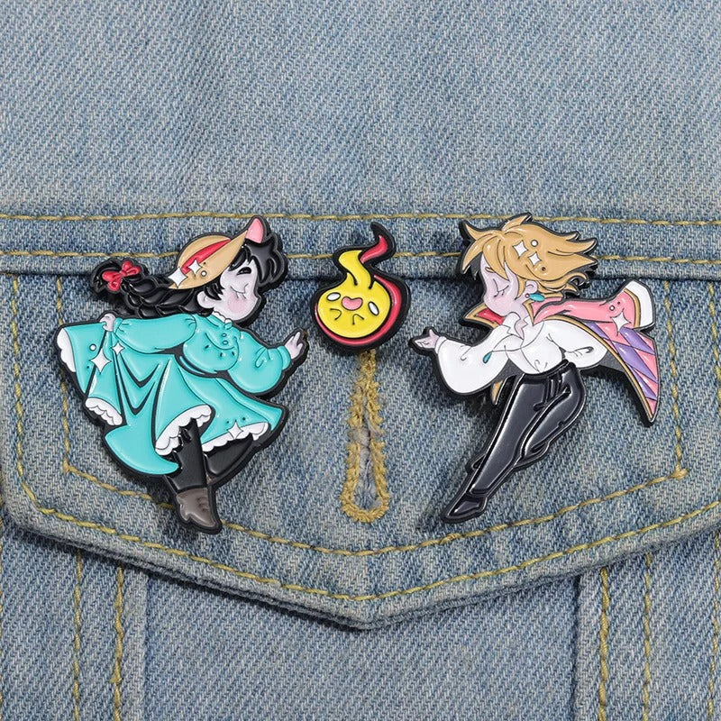 Howl's Moving Castle Pins