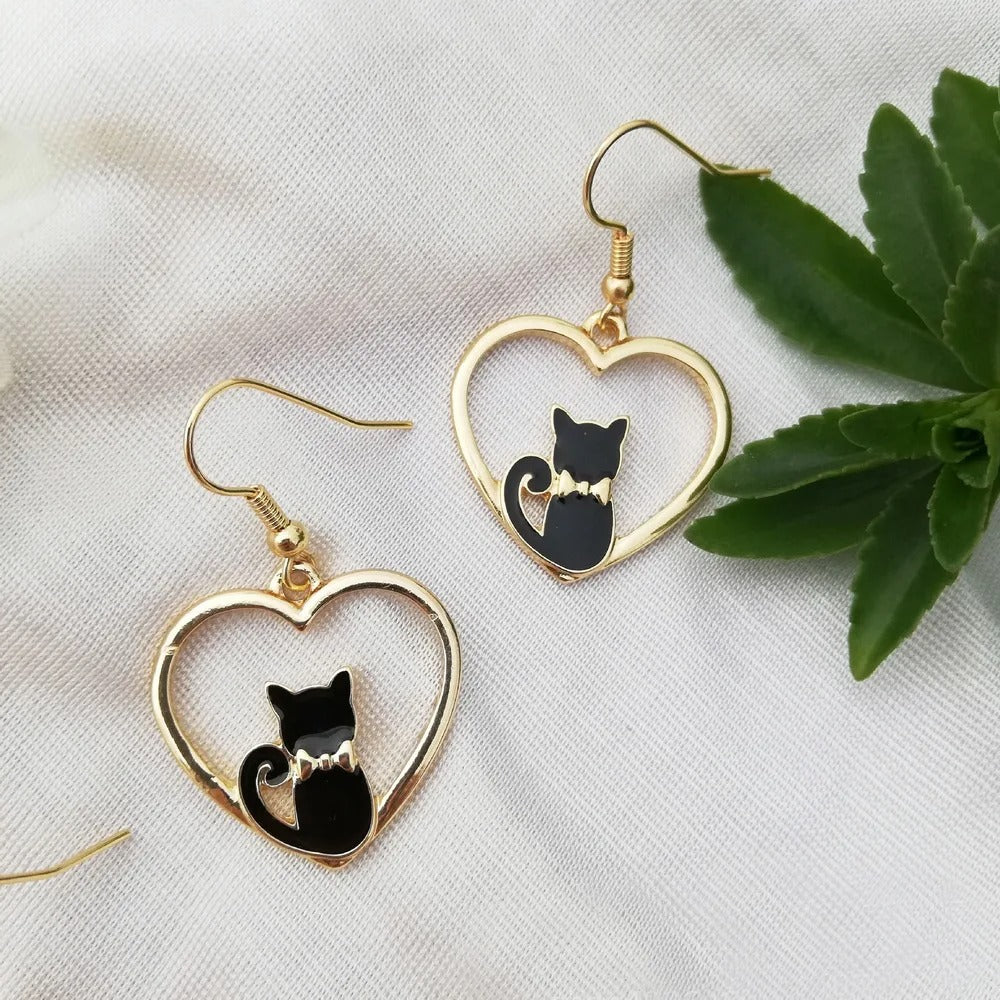 Asymmetrical Cute Pet Earrings Collection