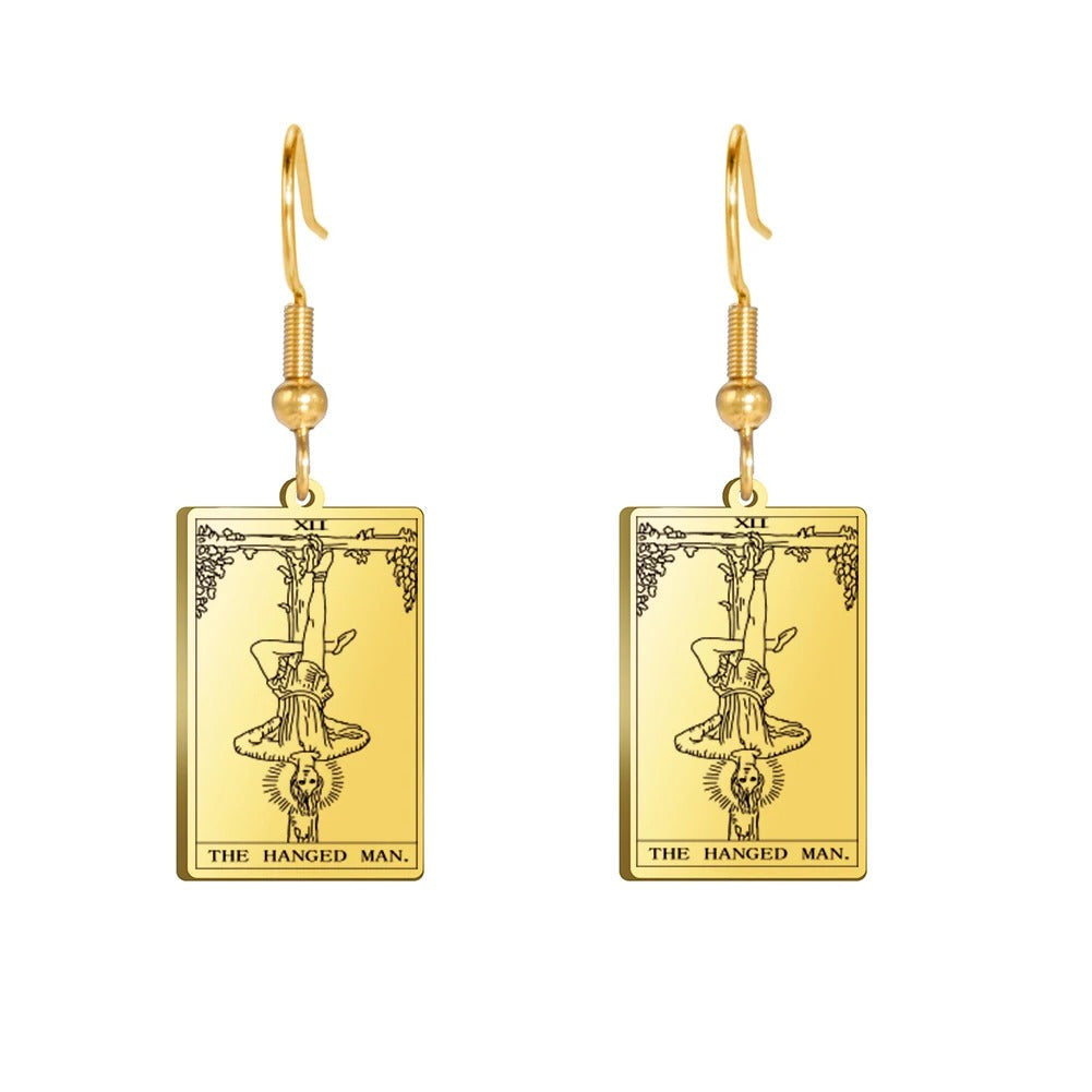 Tarot Card Earrings