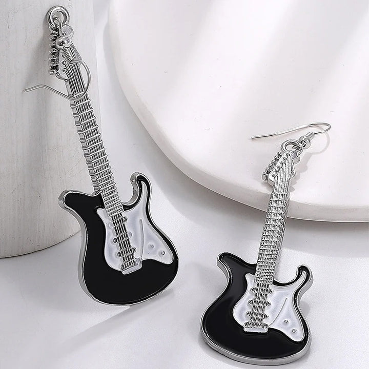 80's Rock Star | Guitar Earrings