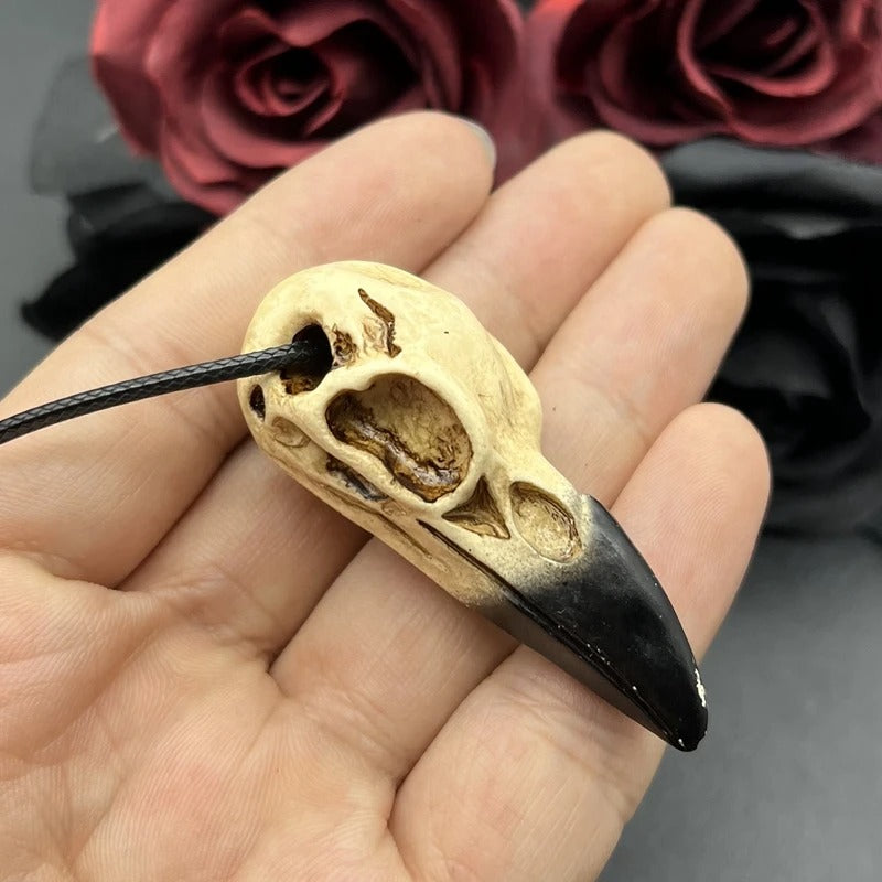 Schedel Raaf Replica Ketting Halloween